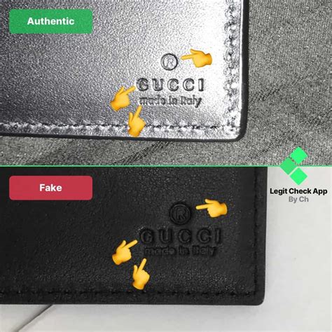 gucci wallet fake